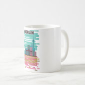 Berlijn Reisposter Koffiemok (Voorkant rechts)