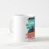 Berlijn Reisposter Koffiemok (Voorkant links)