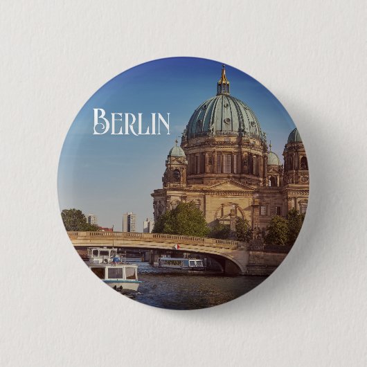 Berlijn Ronde Button 5,7 Cm (Voorkant)
