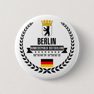 Berlijn Ronde Button 5,7 Cm