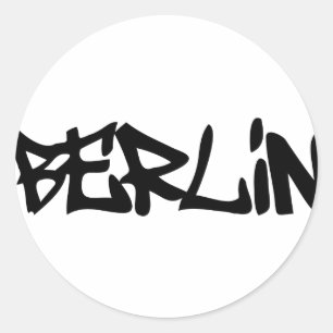 berlijn ronde sticker