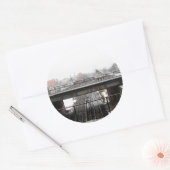 Berlijn Ronde Sticker (Envelop)