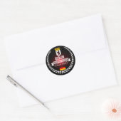 Berlijn Ronde Sticker (Envelop)