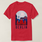 Berlijn skyline1 t-shirt (Design voorkant)
