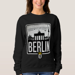 Berlijn Skyline Souvenir Capital stedentrip Duitsl Trui