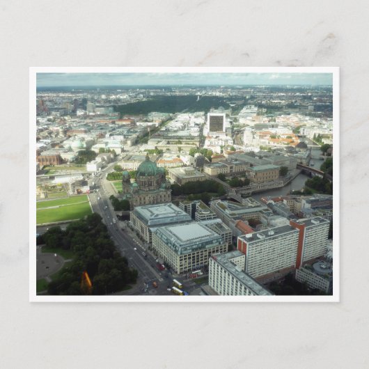 Berlijn stadsbeeld briefkaart (Voorkant)