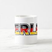 Berlijn, tekst met Duitse vlag Koffiemok (Center)