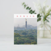 Berlijn Tiergarten uitzicht ansichtkaart Briefkaart (Staand voorkant)