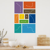 Berlijn - Transit Paletten Poster (Keuken)