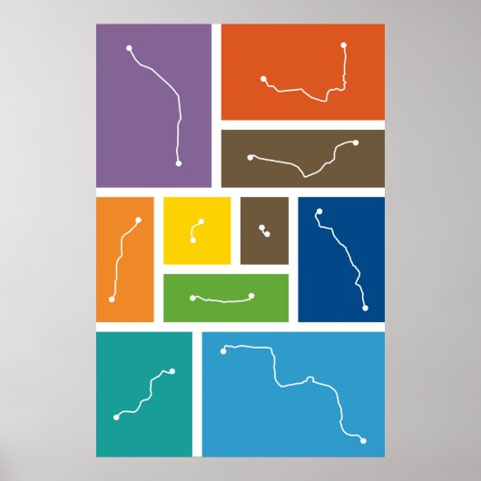 Berlijn - Transit Palettes Poster (Voorkant)