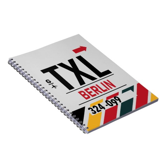 Berlijn - Travel Journal Notitieboek (Rechterzijde)