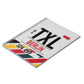 Berlijn - Travel Journal Notitieboek (Linkerzijde)