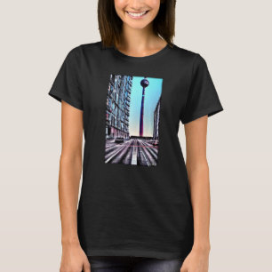 Berlijn Tv Tower Berlin City Street Sight Landmark T-shirt