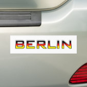 Berlijn V01B Bumpersticker (Op auto)