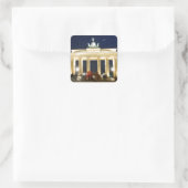 Berlijn Vierkante Sticker (Tas)