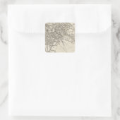 Berlijn Vierkante Sticker (Tas)