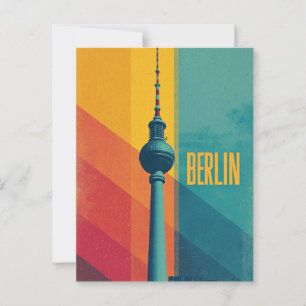 Berlijn vintage briefkaart