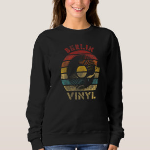 Berlijn Vinyl Retro Plaat Vintage Muziek Trui