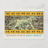 Berlijnse afbeelding Pergamon Museum Duitsland Pos Briefkaart (Voorkant)
