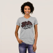 Berlijnse Amerikaanse middelbare school T-shirt (Voorkant volledig)