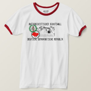 Berlijnse antifascistische muur t-shirt
