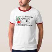 Berlijnse antifascistische muur t-shirt (Voorkant)