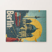 Berlijnse Art Deco Briefkaart Legpuzzel (Horizontaal)