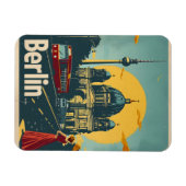 Berlijnse Art Deco Briefkaart Magneet (Horizontaal)