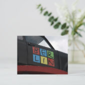 berlijnse auto briefkaart (Staand voorkant)
