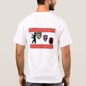 Berlijnse brigade veert #9 geallieerde strijdkrach t-shirt (Achterkant)