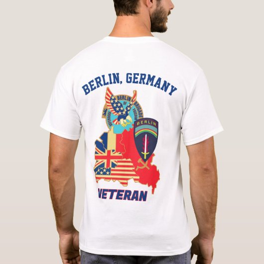 Berlijnse Brigade Veteranen Shirt #1 (Achterkant)