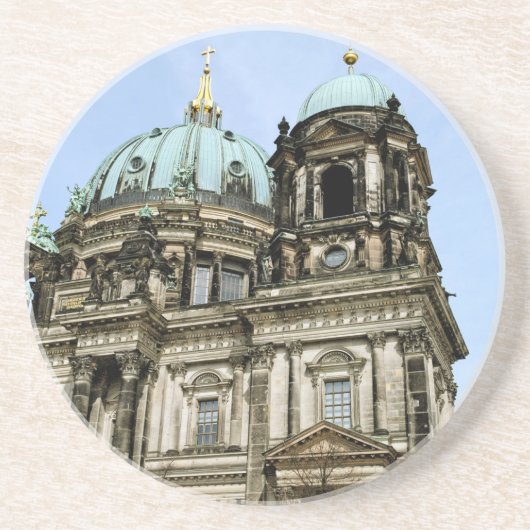 Berlijnse Dom Zandsteen Onderzetter (Voorkant)