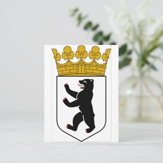 Berlijnse (Duitse) wapenstilstand Briefkaart (Staand voorkant)