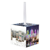 Berlijnse Duitsland: Kerstmis met reisfoto's Decoratie (Achter hoekig)