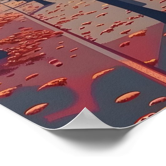 Berlijnse herfstelegantie poster (Hoek)