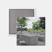 Berlijnse Holocaustmonument Magneet (Voorkant / Achterkant)