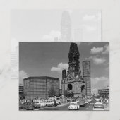  Berlijnse Kaiser Wilhelm Memorial Briefkaart (Voorkant / Achterkant)