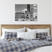  Berlijnse Kaiser Wilhelm Memorial Canvas Afdruk (Insitu (Slaapkamer))