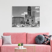  Berlijnse Kaiser Wilhelm Memorial Canvas Afdruk (Insitu (Woonkamer))