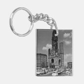 Berlijnse Kaiser Wilhelm Memorial Sleutelhanger (Voorkant Links)