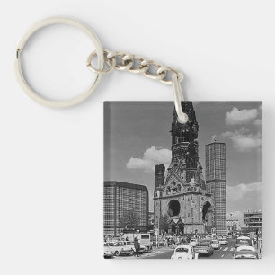 Berlijnse Kaiser Wilhelm Memorial Sleutelhanger
