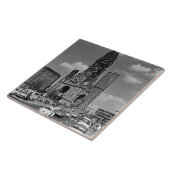  Berlijnse Kaiser Wilhelm Memorial Tegeltje (Zijkant)