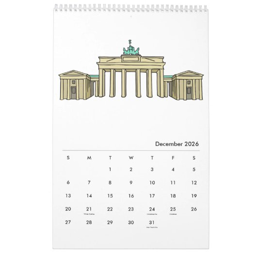 Berlijnse kalender 2017 (Dec 2026)