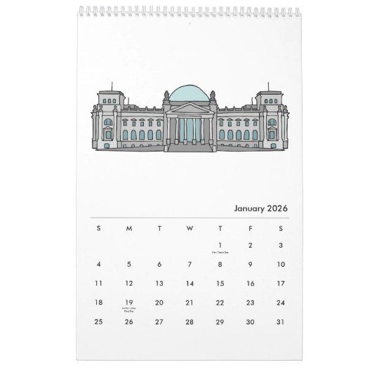 Berlijnse kalender 2017 (Jan 2026)