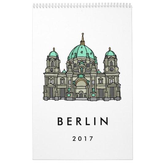 Berlijnse kalender 2017 (Hoes)