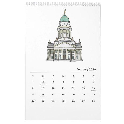 Berlijnse kalender 2017 (Feb 2026)