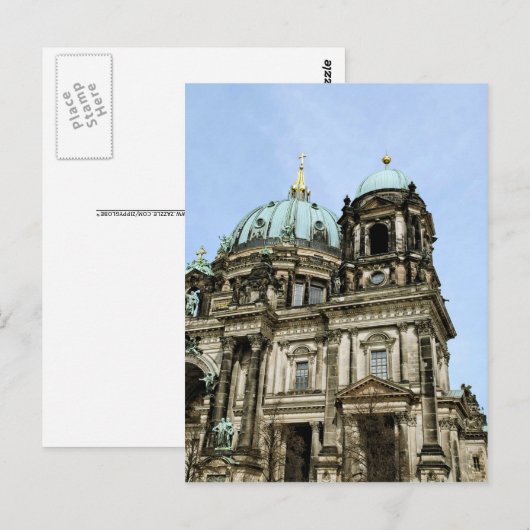 Berlijnse kathedraal briefkaart (Voorkant / Achterkant)