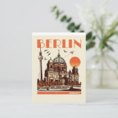  Berlijnse kathedraal - Collegiale Kerk Briefkaart (Staand voorkant)