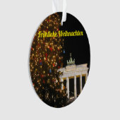 Berlijnse kerstversiering ornament (voorkant)