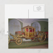 Berlijnse koets van keizerin Catharina II Briefkaart (Voorkant / Achterkant)